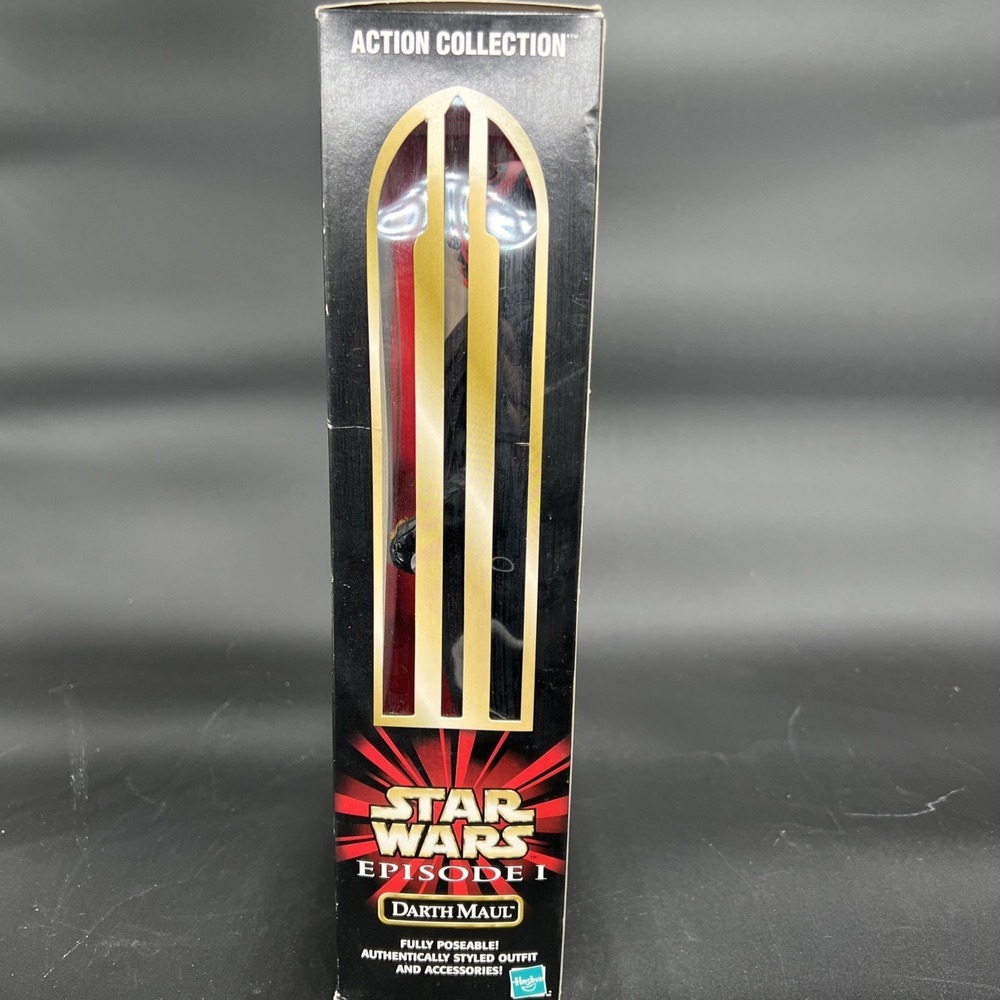 1998 Hasbro Star Wars Episode 1 Action Collection Darth Maul 12" Figure New - Picture 6 of 7